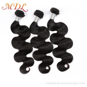 2019 wholesale price unprocessed brazilian virgin human body wave hair bundles